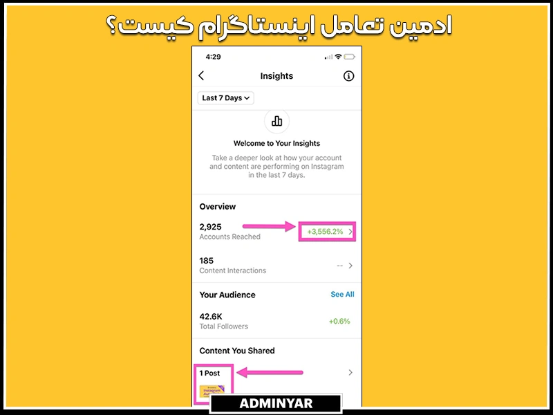 ادمین تعامل اینستاگرام