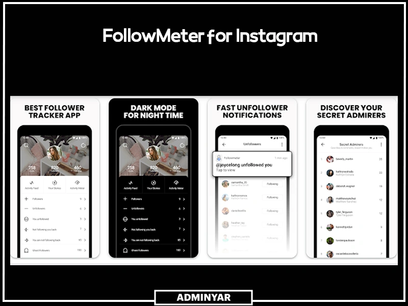 چگونه بفهمیم چه کسانی اینستاگرام ما را چک کرده اند با ابزار FollowMeter for Instagram