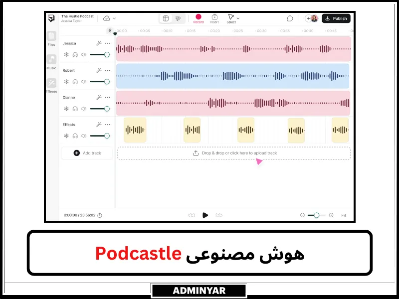 هوش مصنوعی برای تولید پادکست